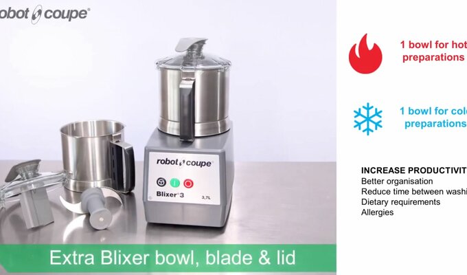 Roboter Coupe Blixer 3 (D) Deckel Komplett – OEM Original-Ersatzteil, Passend Für Blixer 3D, Für Sicherheit & Leistung In Der Gastronomie